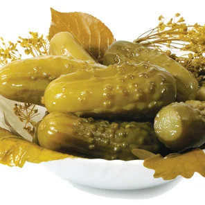 Соленые огурцы