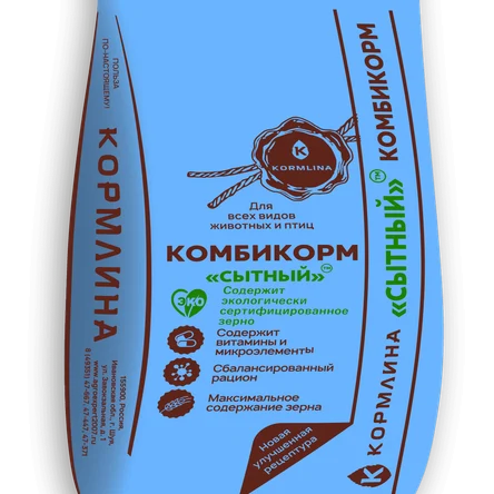 Комбикорм СЫТНЫЙ д/яйценосной птицы 30 кг (г. ШУЯ)